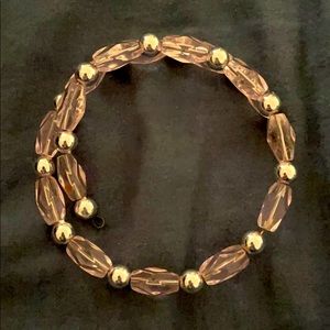 Adjustable handcrafted bracelet